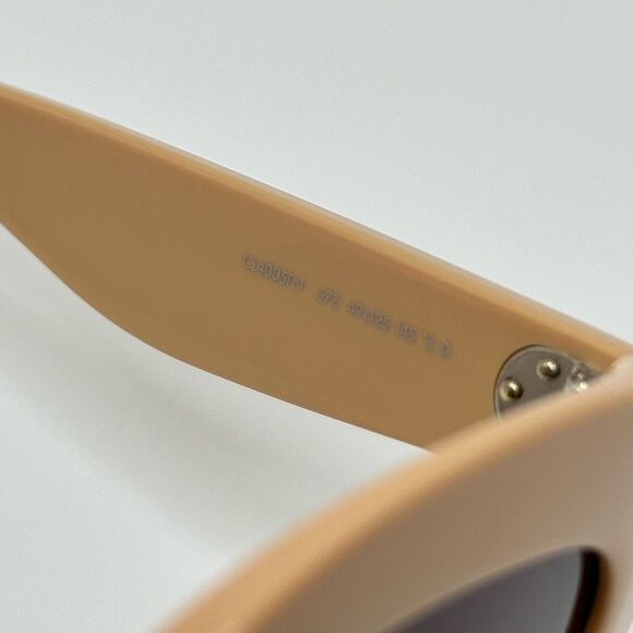 NEW CELINE Sunglasses CL4005FN 4957Z Beige/Violet Gradient Women - Picture 3 of 11